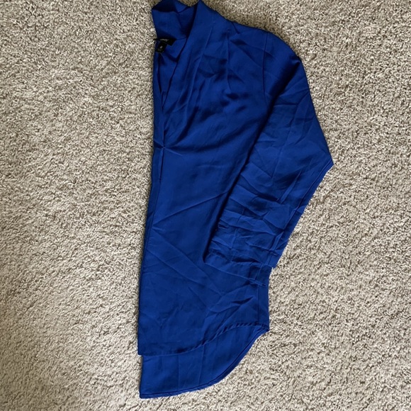 Royal Blue Women’s Blouse - Picture 2 of 4